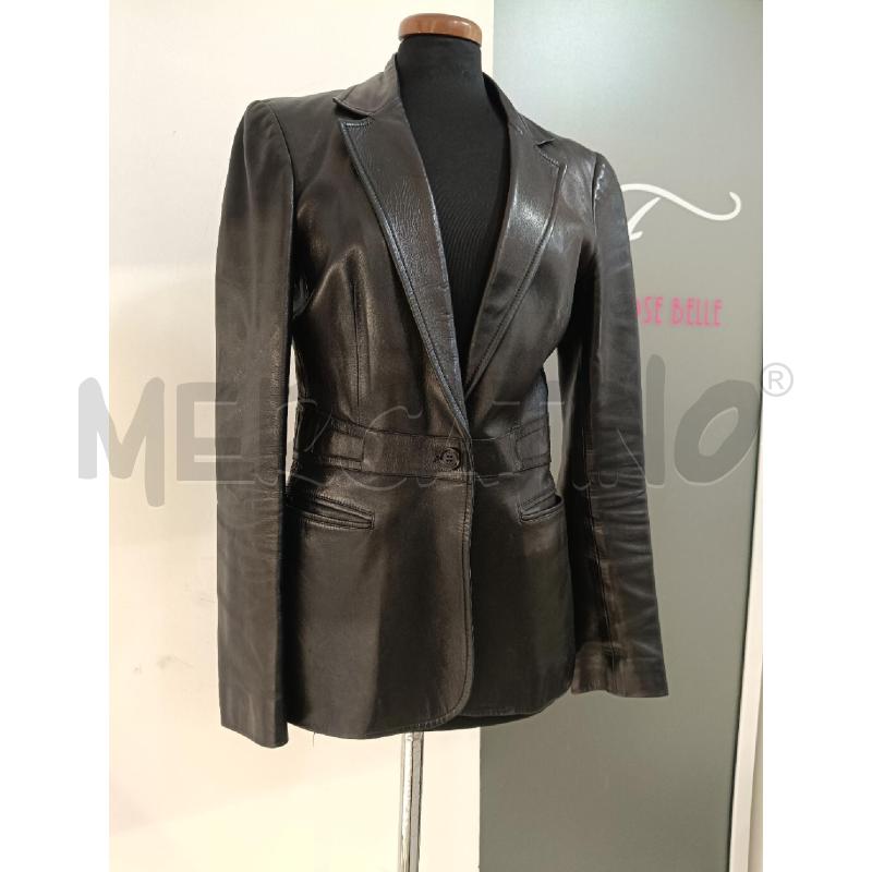 GIACCA DONNA GUCCI NERA PELLE FASCIA GG | Mercatino dell'Usato Roma gregorio vii 1