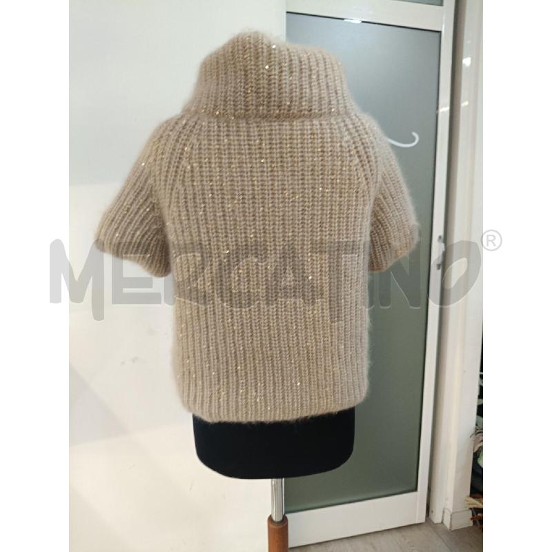 GIACCA DONNA HERNO BEIGE PAILLETTES | Mercatino dell'Usato Roma gregorio vii 4