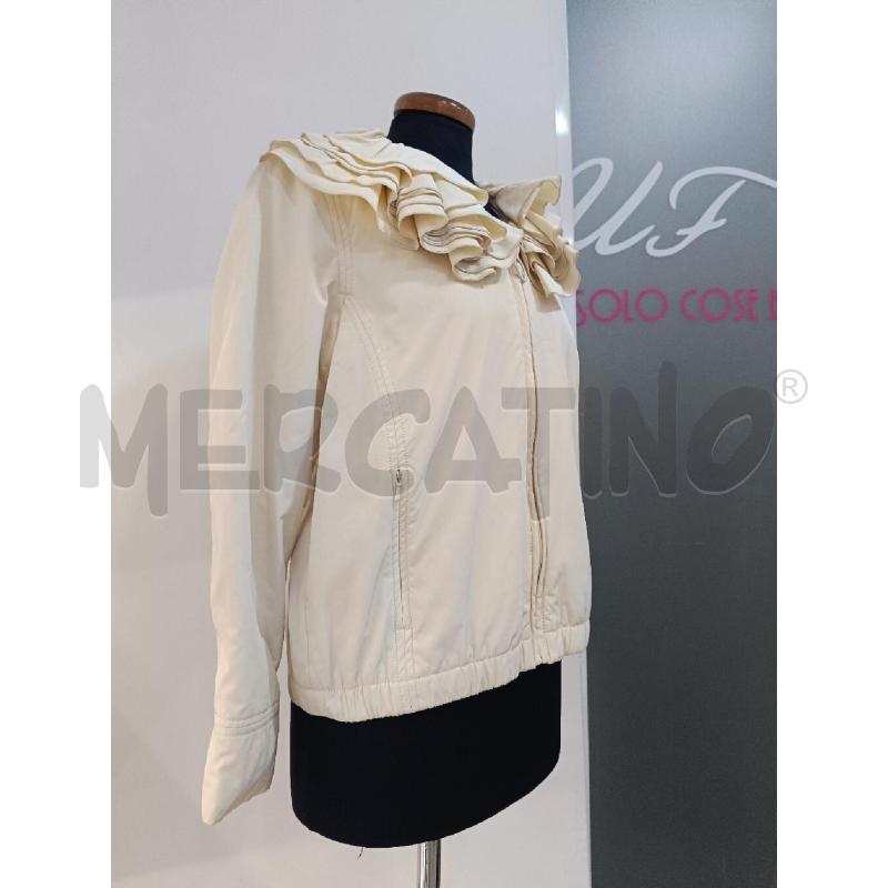 GIACCA DONNA LOVE MOSCHINO BEIGE COLLO AMPIO | Mercatino dell'Usato Roma gregorio vii 2