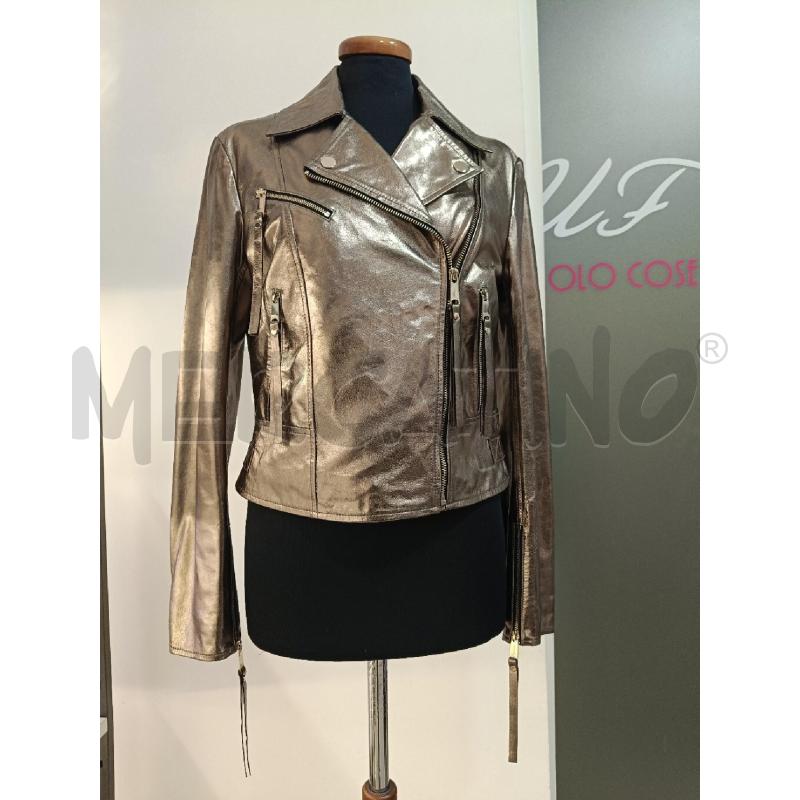 GIACCA DONNA MAX & CO ORO MOD BIKER | Mercatino dell'Usato Roma gregorio vii 1