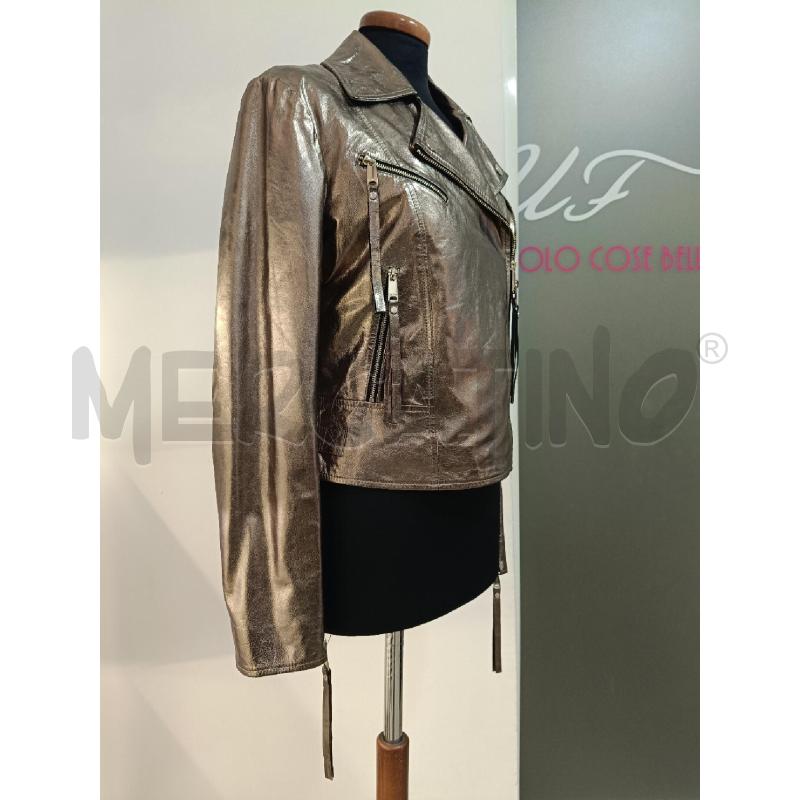 GIACCA DONNA MAX & CO ORO MOD BIKER | Mercatino dell'Usato Roma gregorio vii 2