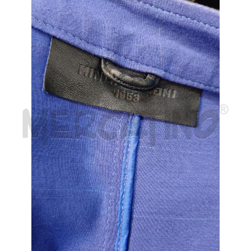 GIACCA DONNA MINO RONZONI PELLE NERA INTERNO BLU | Mercatino dell'Usato Roma gregorio vii 4