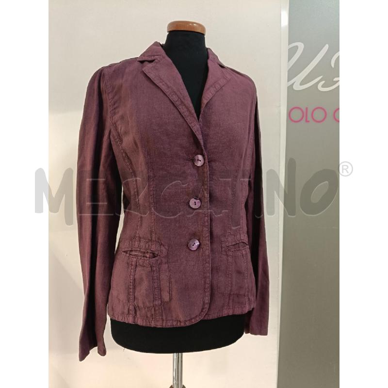 GIACCA DONNA PESERICO BORDEUAX LINO | Mercatino dell'Usato Roma gregorio vii 1