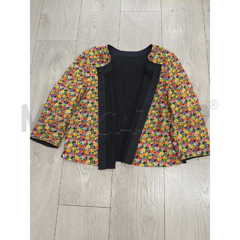 GIACCA DONNA SEE BY CHLOE DOUBLE FACE NERA FLOREALE | Mercatino dell'Usato Roma gregorio vii 1