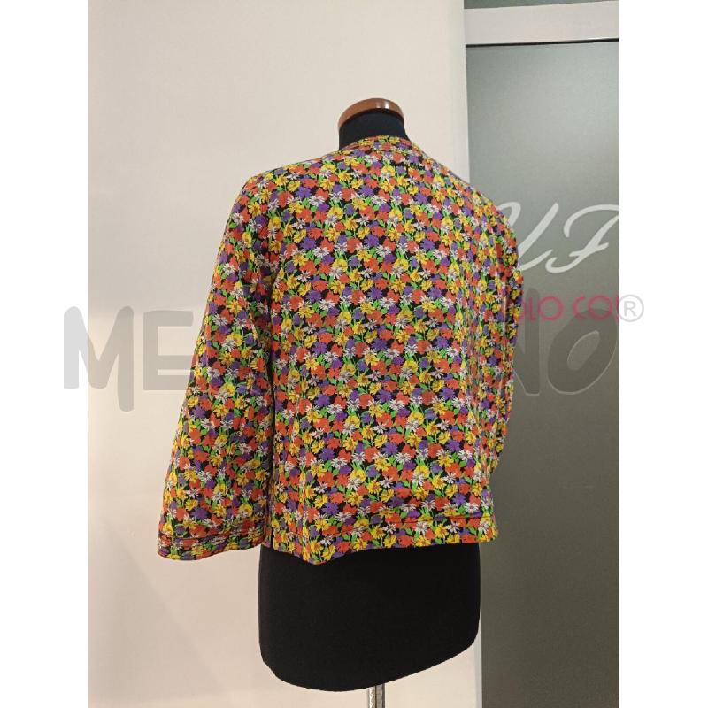 GIACCA DONNA SEE BY CHLOE DOUBLE FACE NERA FLOREALE | Mercatino dell'Usato Roma gregorio vii 4