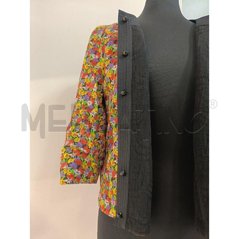 GIACCA DONNA SEE BY CHLOE DOUBLE FACE NERA FLOREALE | Mercatino dell'Usato Roma gregorio vii 5