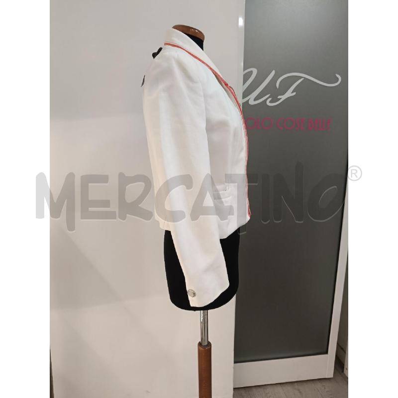 GIACCA DONNA VERSUS GIANNI VERSACE BIANCA PROFILI ROSSI | Mercatino dell'Usato Roma gregorio vii 3