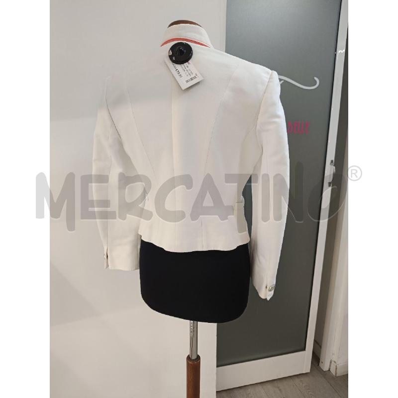GIACCA DONNA VERSUS GIANNI VERSACE BIANCA PROFILI ROSSI | Mercatino dell'Usato Roma gregorio vii 4