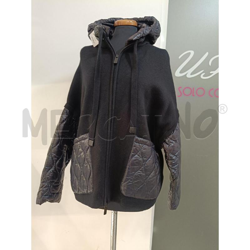 GIACCA DONNA VICOLO NERO CAPPUCCIO MANICHE PIUMINO | Mercatino dell'Usato Roma gregorio vii 1