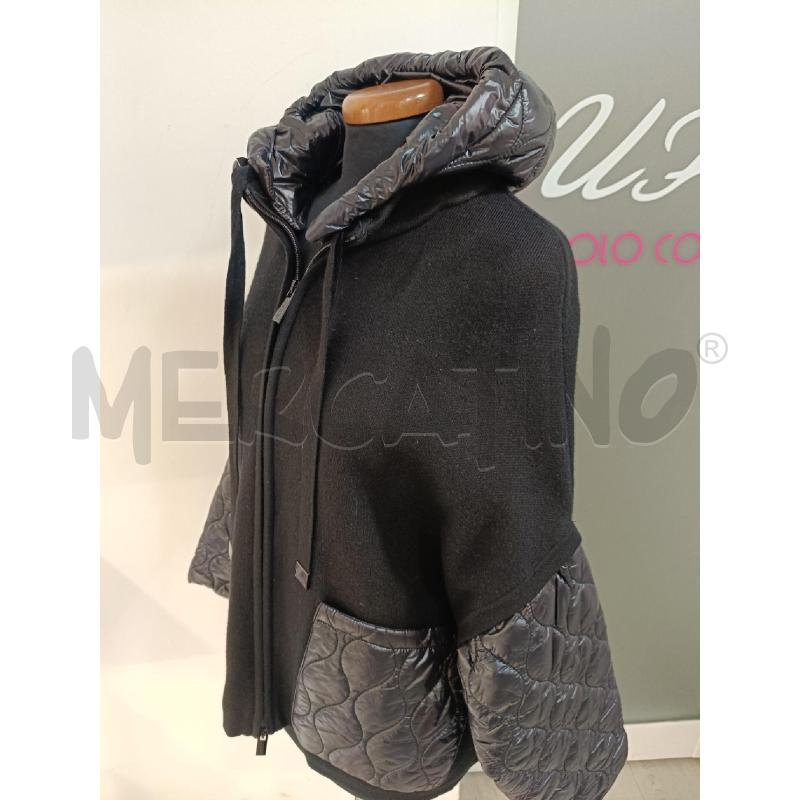 GIACCA DONNA VICOLO NERO CAPPUCCIO MANICHE PIUMINO | Mercatino dell'Usato Roma gregorio vii 3