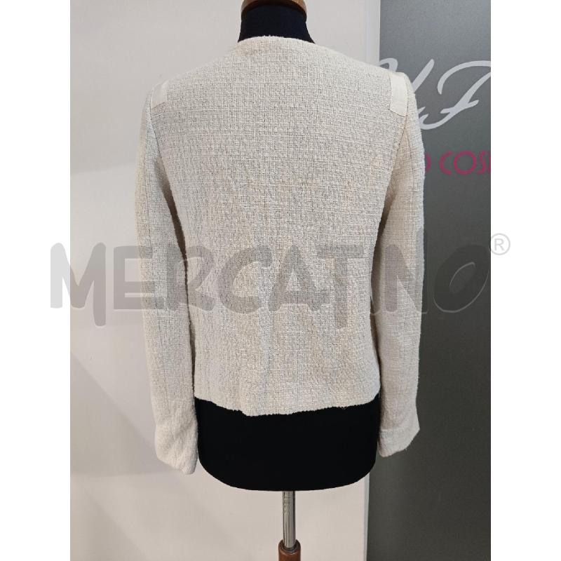 GIACCA DONNA WEEKEND MAX MARA TWEED BIANCA | Mercatino dell'Usato Roma gregorio vii 3