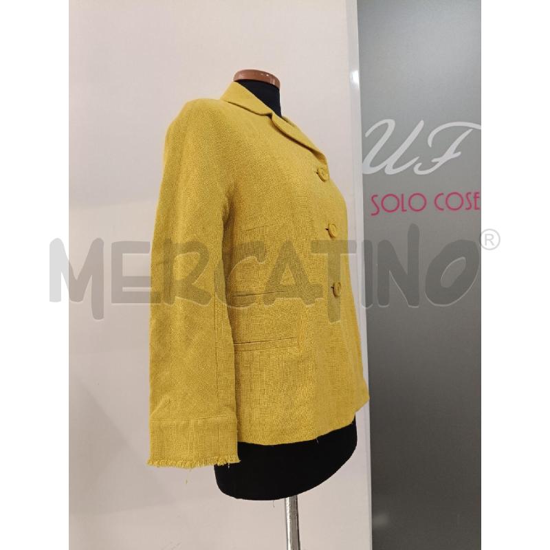 GIACCA DONNA 'S MAX MARA GIALLA SFRANGIATA | Mercatino dell'Usato Roma gregorio vii 2