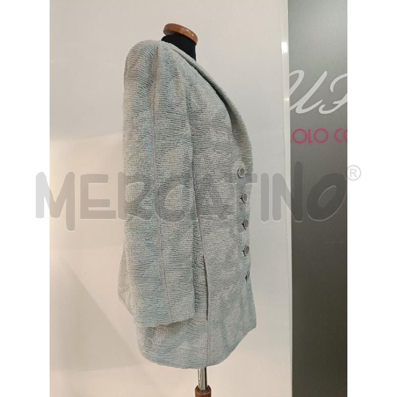 GIACCA GIORGIO ARMANI DESTRUTTARATA TURCHESE  | Mercatino dell'Usato Roma gregorio vii 3