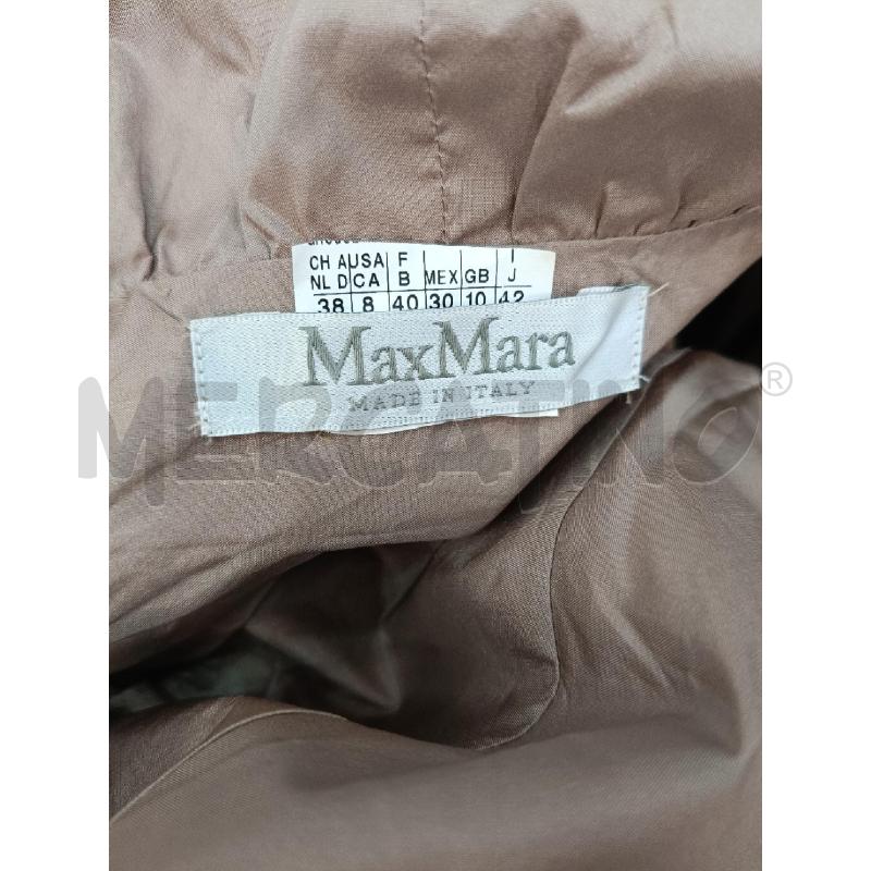 GIACCA MAX MARA BEIGE CANGIANTE CHIUSURA A NODO | Mercatino dell'Usato Roma gregorio vii 4