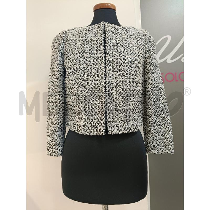 GIACCA MAX MARA TWEED BIANCA NERA  | Mercatino dell'Usato Roma gregorio vii 1