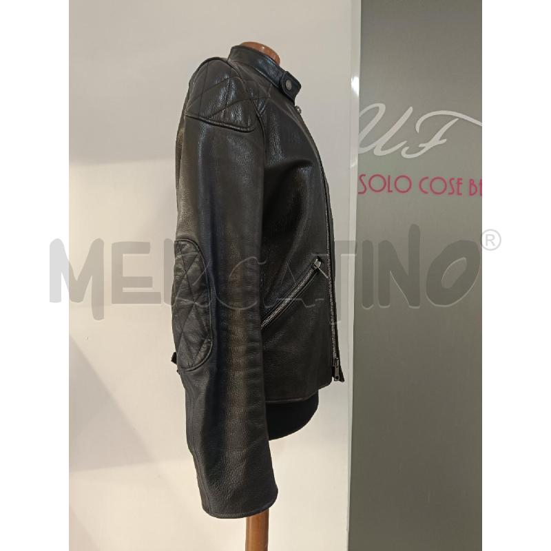 GIACCA PELLE UOMO BURBERRY BRIT NERO ZIP | Mercatino dell'Usato Roma gregorio vii 2