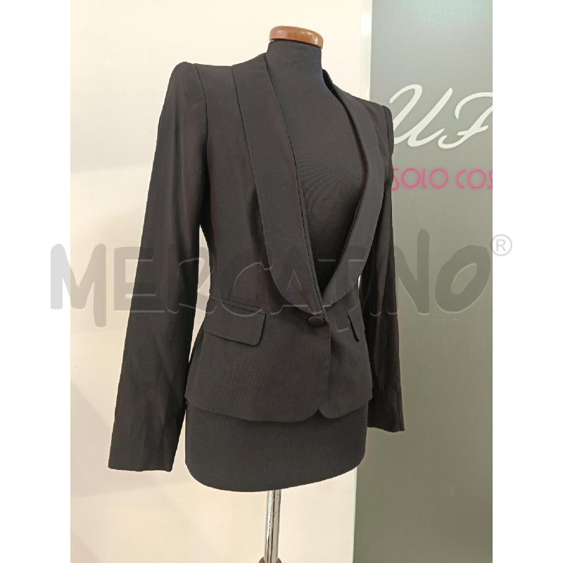 GIACCA PINKO NERA MONOBOTTONE REVERSE SMOKING | Mercatino dell'Usato Roma gregorio vii 1