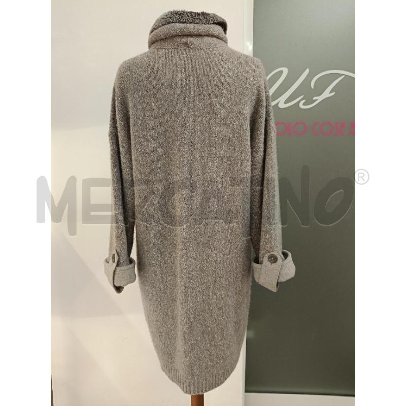GIACCA UOMO FABIANA FILIPPI BEIGE PELO COLLETTO | Mercatino dell'Usato Roma gregorio vii 3