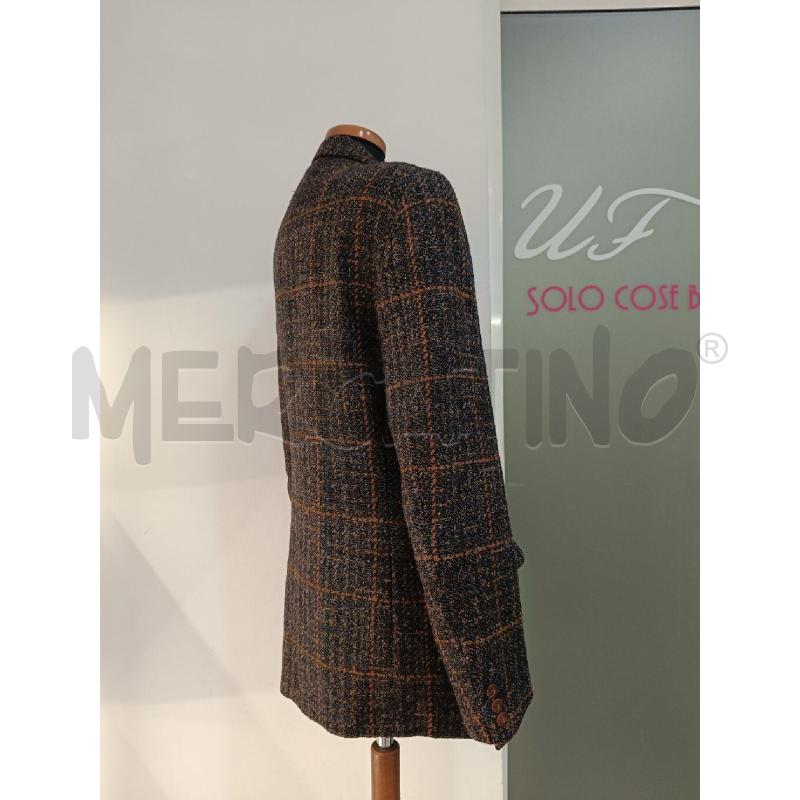 GIACCA UOMO NERVESA TWEED NERA BLU ARANCIONE | Mercatino dell'Usato Roma gregorio vii 4