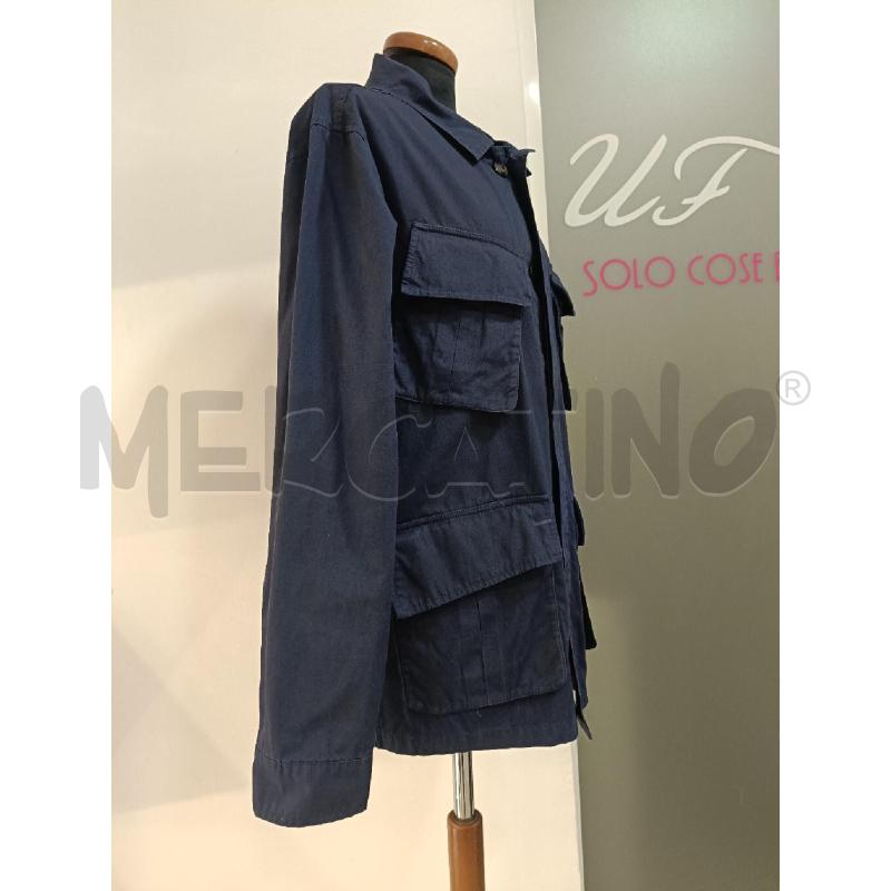 GIACCA UOMO TELA BLU  | Mercatino dell'Usato Roma gregorio vii 2