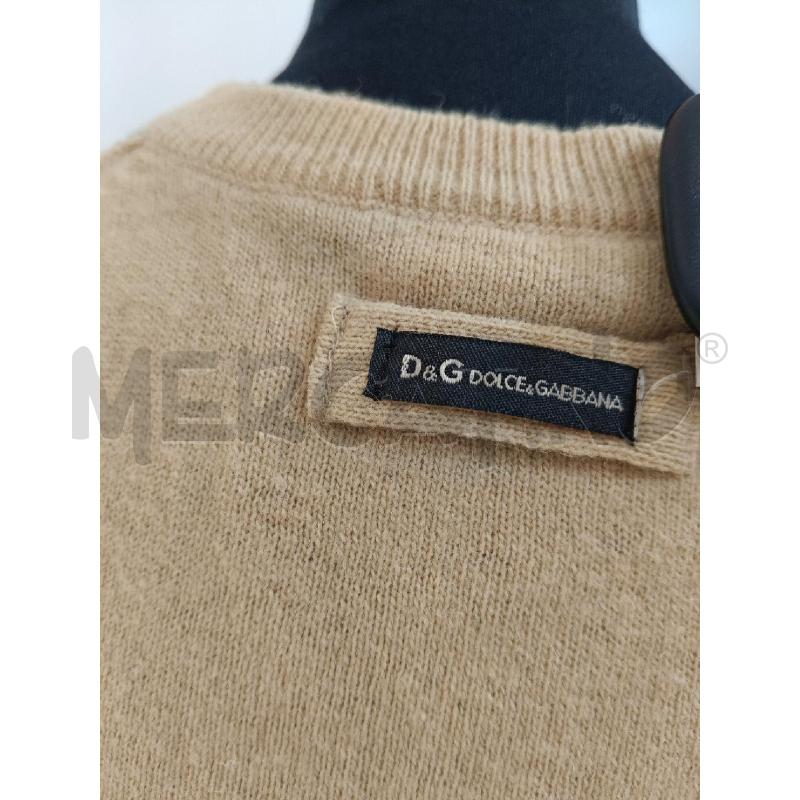 GILET DOLCE E GABBANA BEIGE GRIGIO ROMBI | Mercatino dell'Usato Roma gregorio vii 3