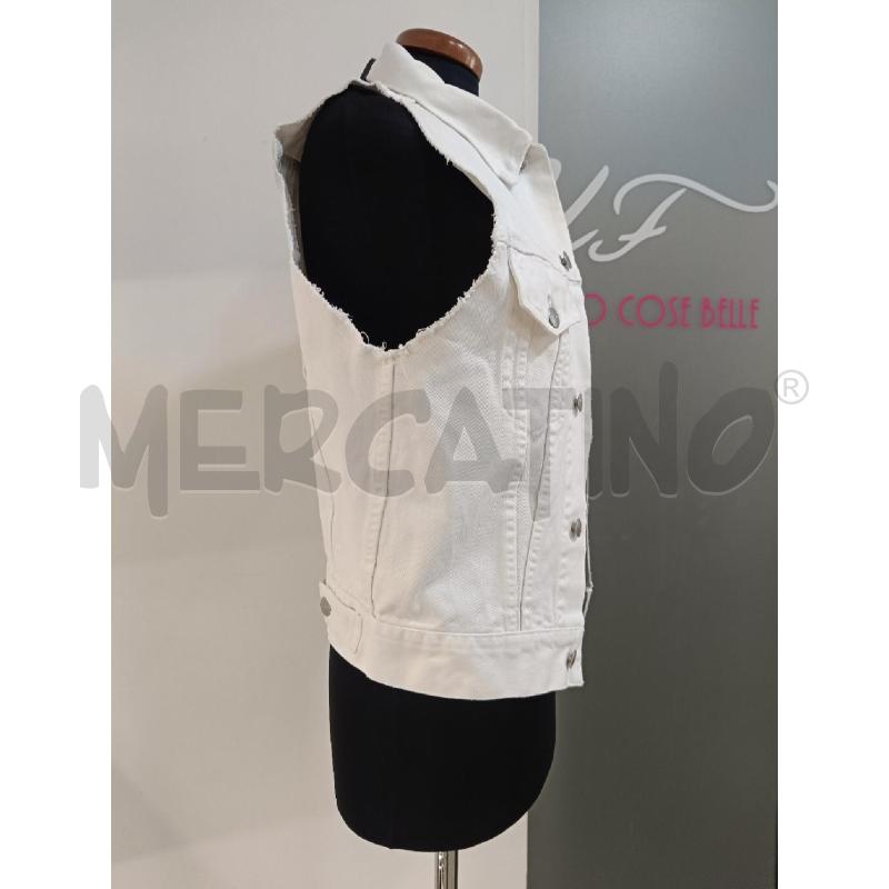 GILET DONNA DANIELE ALESSANDRINI BIANCO | Mercatino dell'Usato Roma gregorio vii 3