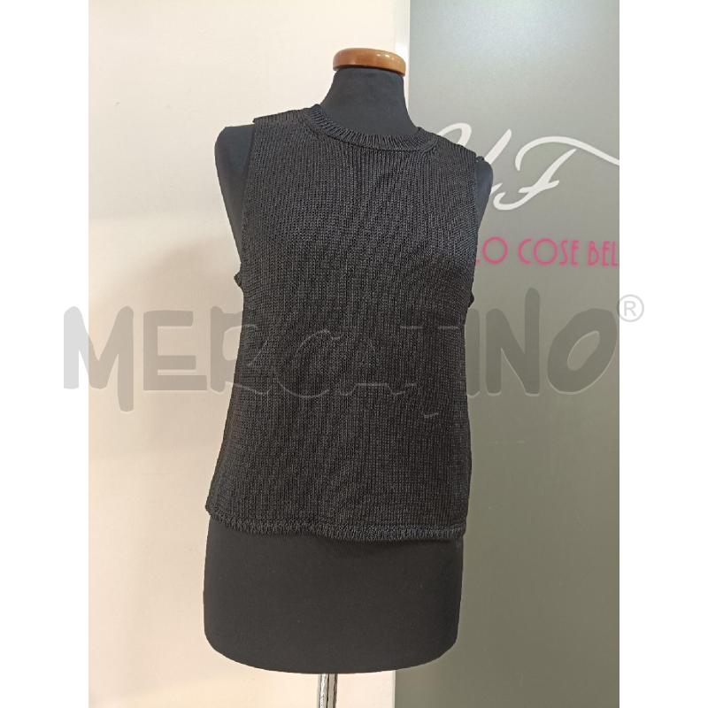 GILET DONNA DKNY NERO SETA | Mercatino dell'Usato Roma gregorio vii 1