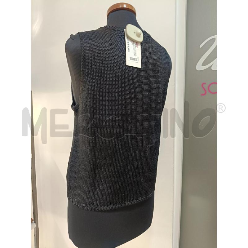 GILET DONNA DKNY NERO SETA | Mercatino dell'Usato Roma gregorio vii 3