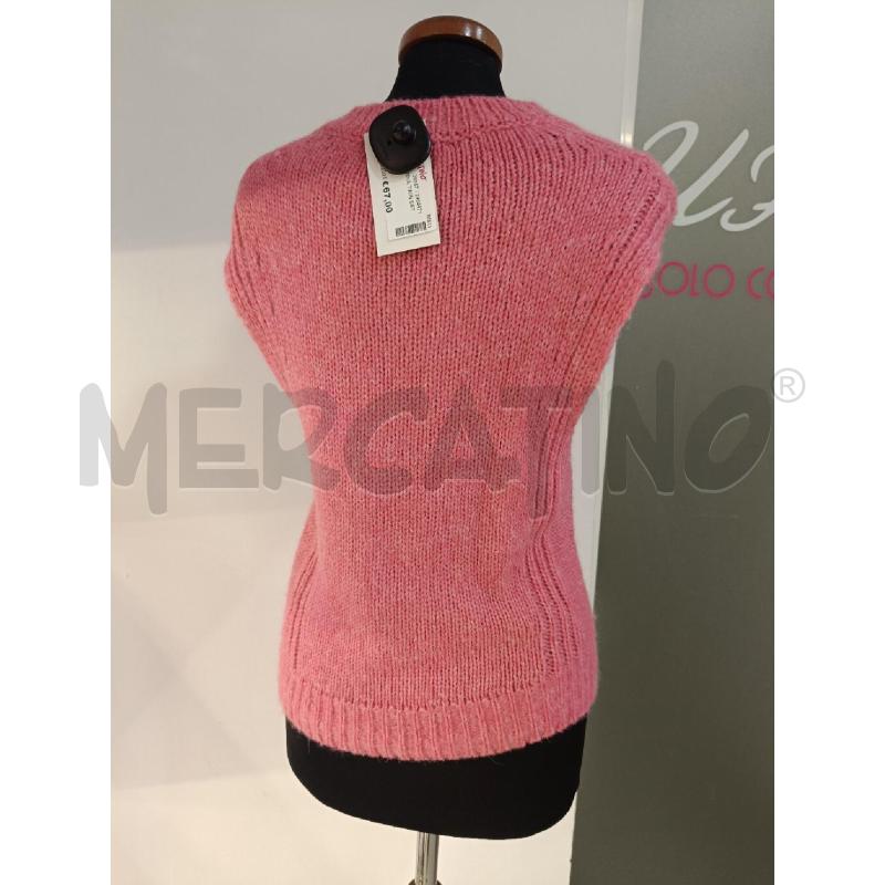 GILET DONNA TWIN SET ROSA  | Mercatino dell'Usato Roma gregorio vii 4