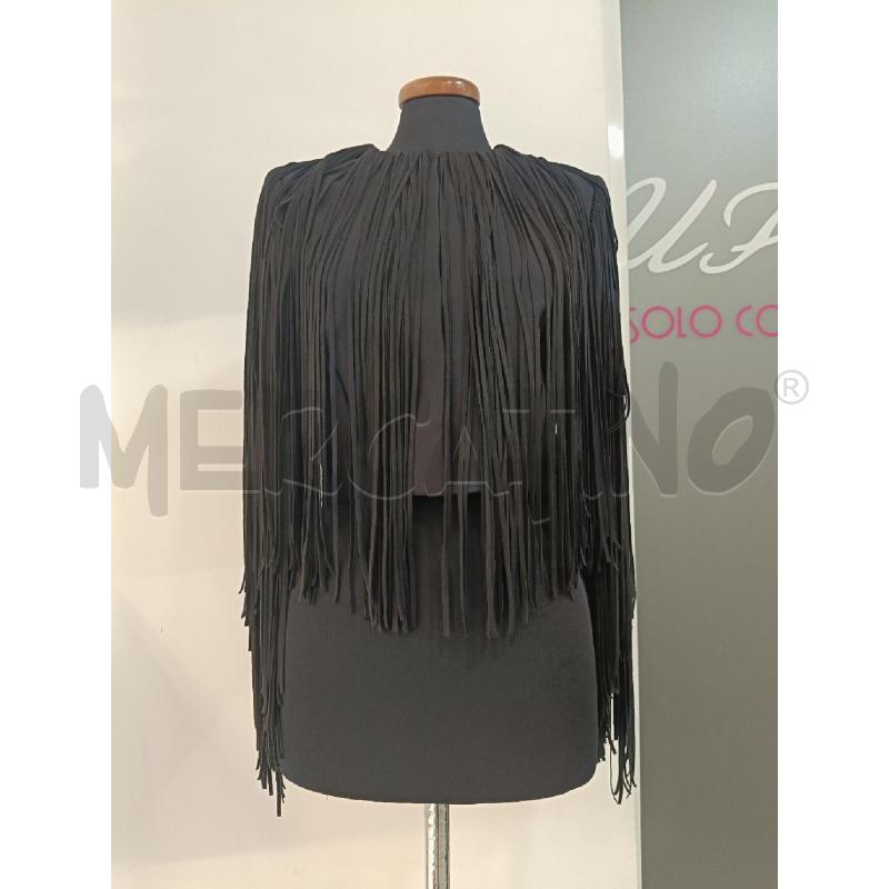 GILET ELISABETTA FRANCHI NERO SFRANGIATO | Mercatino dell'Usato Roma gregorio vii 1