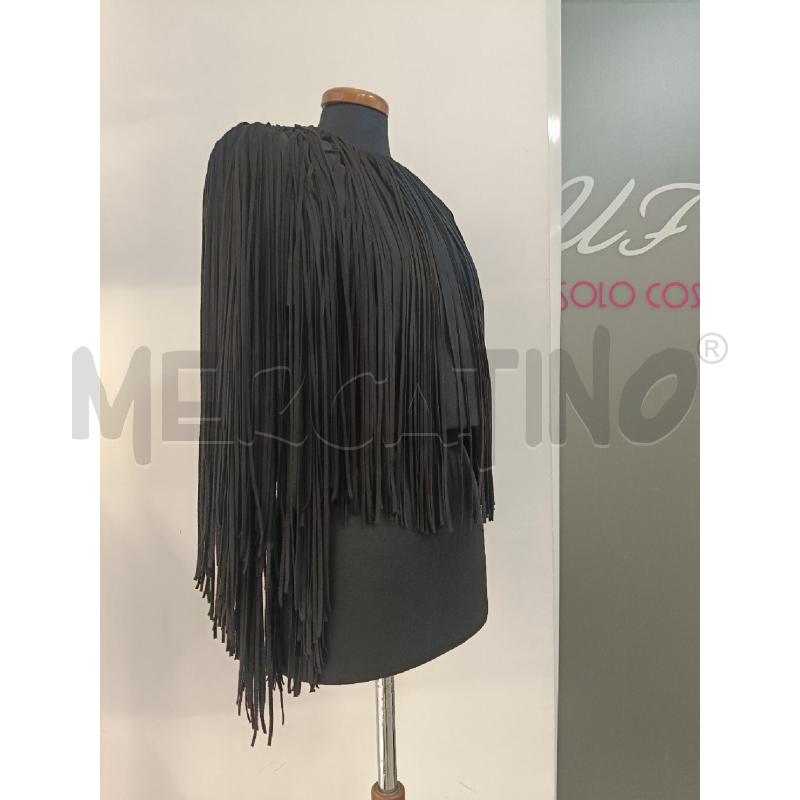 GILET ELISABETTA FRANCHI NERO SFRANGIATO | Mercatino dell'Usato Roma gregorio vii 2