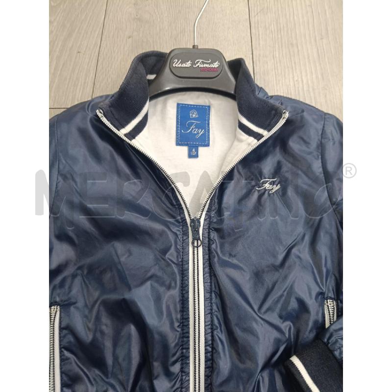 GIUBBINO BAMBINO FAY BLU LEGGERO PROFILI BIANCHI  | Mercatino dell'Usato Roma gregorio vii 3