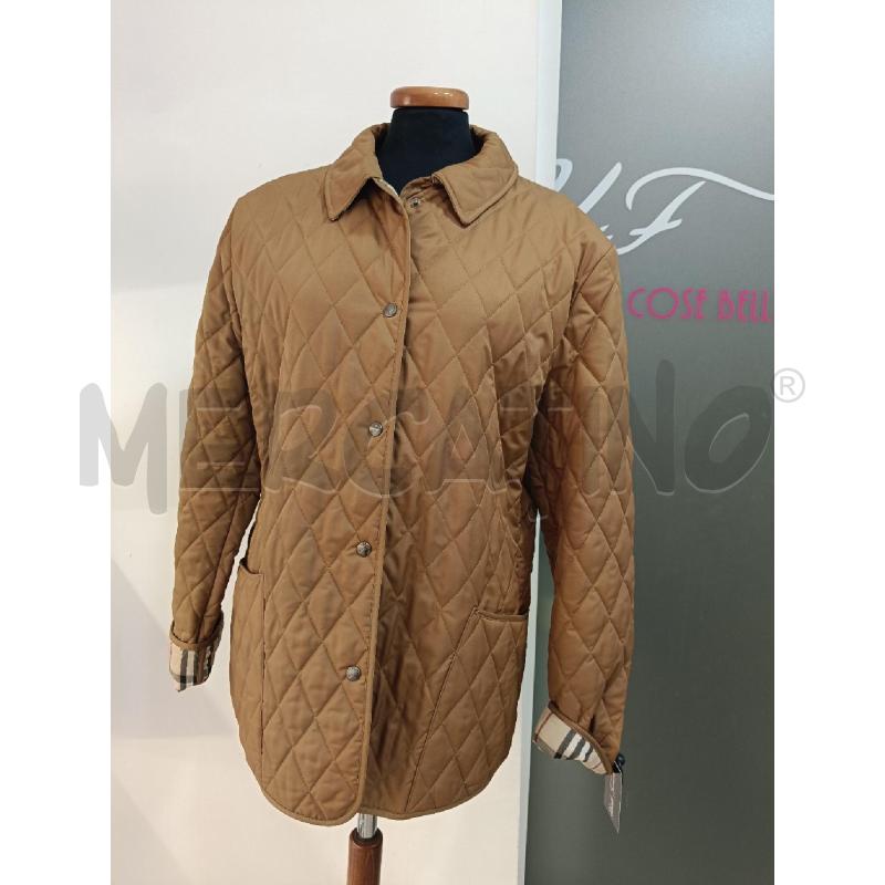 GIUBBINO DONNA BURBERRY MARRONE TRAPUNTATO | Mercatino dell'Usato Roma gregorio vii 1