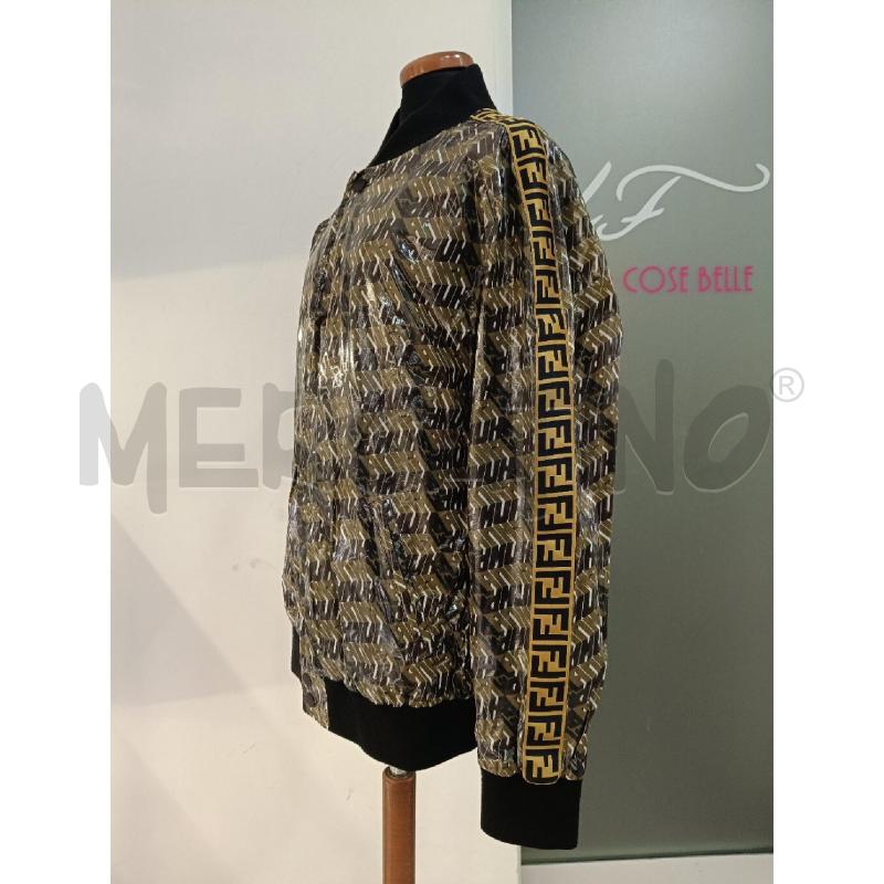 GIUBBINO UOMO FENDI MARRONE STRISCIA FF | Mercatino dell'Usato Roma gregorio vii 2