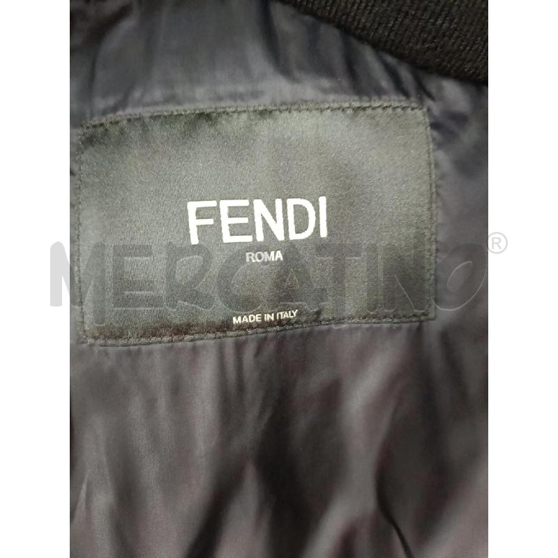 GIUBBINO UOMO FENDI MARRONE STRISCIA FF | Mercatino dell'Usato Roma gregorio vii 4