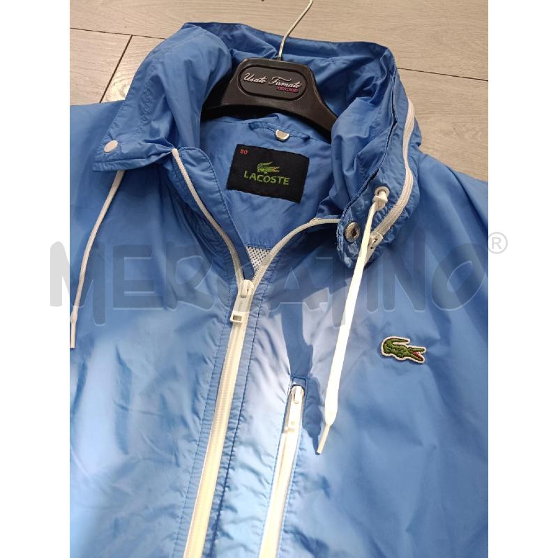 GIUBBINO UOMO LACOSTE CELELSTE ZIP | Mercatino dell'Usato Roma gregorio vii 2