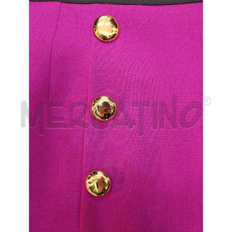 GONNA DOLCE & GABBANA VIOLA BOTTONI ORO | Mercatino dell'Usato Roma gregorio vii 2