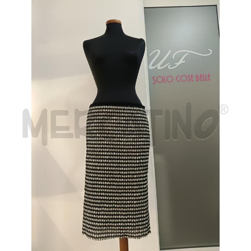 GONNA MAX MARA QUADRI PLISSETTATA | Mercatino dell'Usato Roma gregorio vii 1