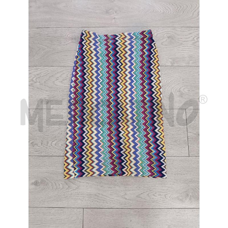 GONNA MISSONI MULTICOLOR FUVSIA VIOLA GIALLO BLU | Mercatino dell'Usato Roma gregorio vii 1