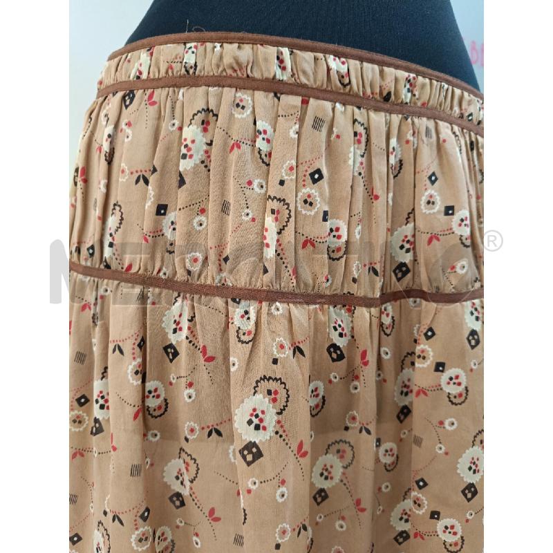 GONNA MIU MIU MARRONE SETA | Mercatino dell'Usato Roma gregorio vii 2