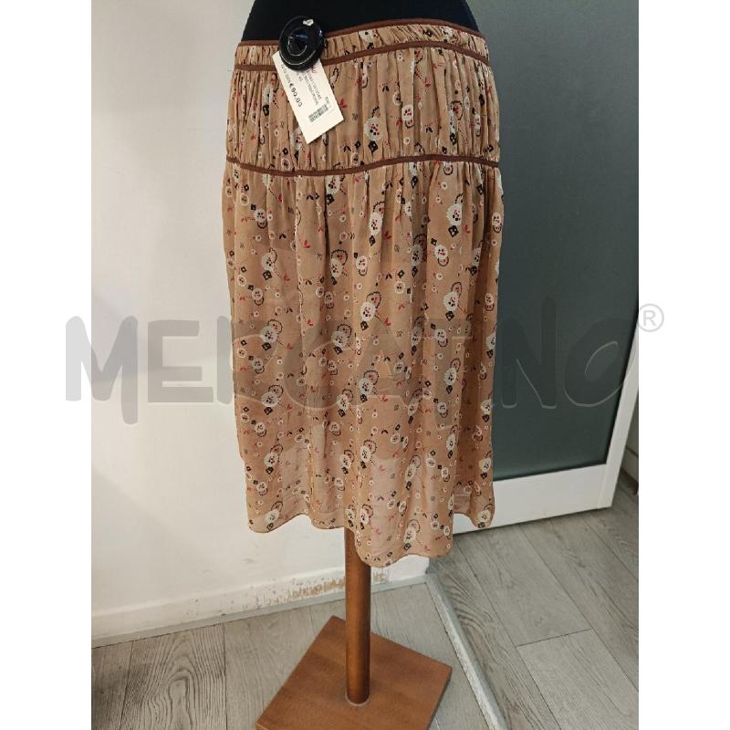GONNA MIU MIU MARRONE SETA | Mercatino dell'Usato Roma gregorio vii 4
