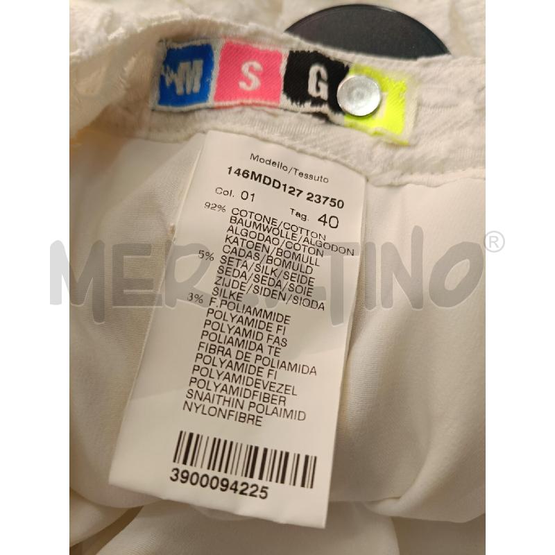 GONNA MSGM PANNA TRAF CORTA | Mercatino dell'Usato Roma gregorio vii 4