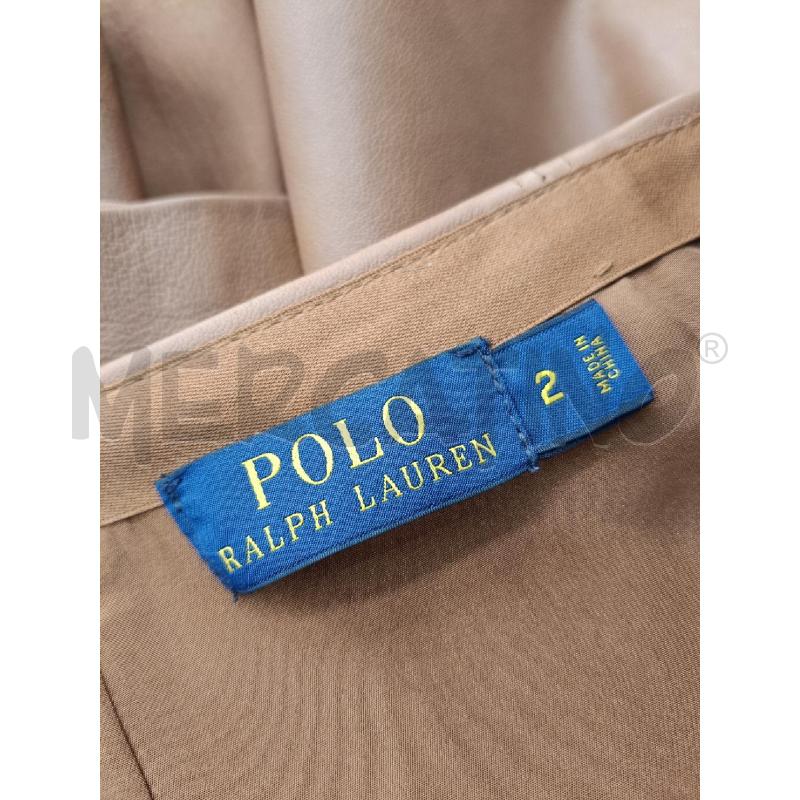GONNA POLO RALPH LAUREN MARRONE PELLE | Mercatino dell'Usato Roma gregorio vii 4