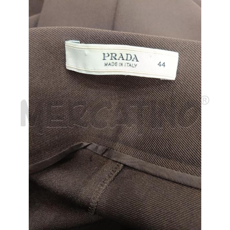GONNA PRADA MARRONE | Mercatino dell'Usato Roma gregorio vii 4