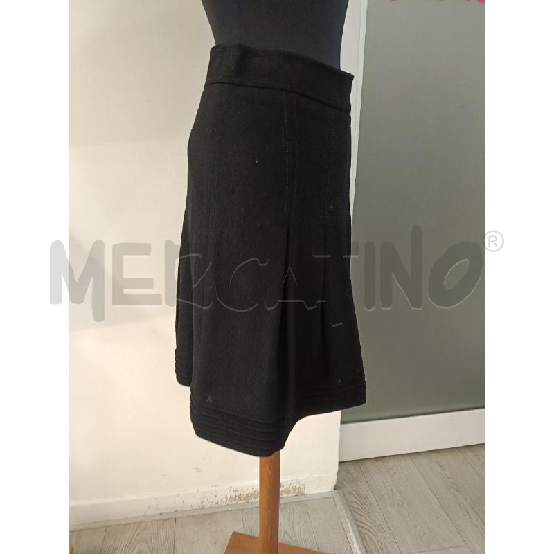 GONNA VALENTINO NERA PIEGHE | Mercatino dell'Usato Roma gregorio vii 2