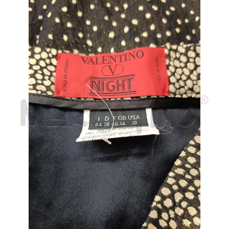 GONNA VALENTINO NIGHT NERO POIS LUREX | Mercatino dell'Usato Roma gregorio vii 4