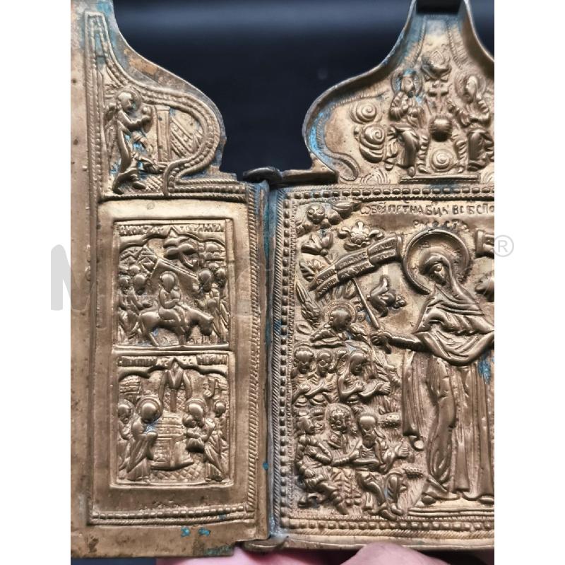 ICONA BRONZO RELIGIOSA 12X16 | Mercatino dell'Usato Roma gregorio vii 2