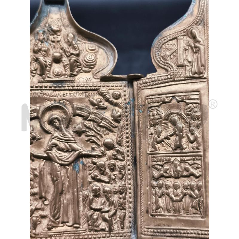 ICONA BRONZO RELIGIOSA 12X16 | Mercatino dell'Usato Roma gregorio vii 3