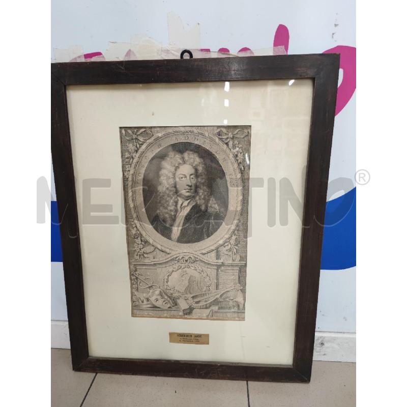 INCISIONE HOUBRAKEN JAKOB VISO ADDISON  | Mercatino dell'Usato Roma gregorio vii 1