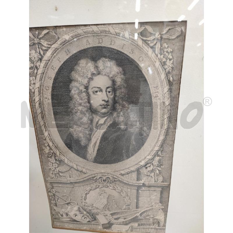 INCISIONE HOUBRAKEN JAKOB VISO ADDISON  | Mercatino dell'Usato Roma gregorio vii 2